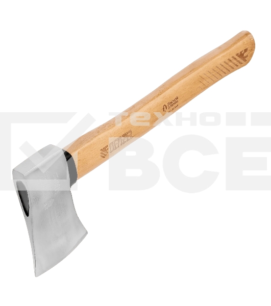 Топор кованый Denzel 1130 г, американский тип, буковая рукоятка, 430 мм, EFP