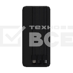 Портативный аккумулятор Maxvi PB10-09 10000 мАч, 2A USB + кабели: Type-C/Lightning/MicroUSB, фото3
