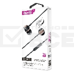 Наушники-гарнитура OLMIO Flame 3.5мм, черные, пластик, с микрофоном и кнопкой ответа, фото2