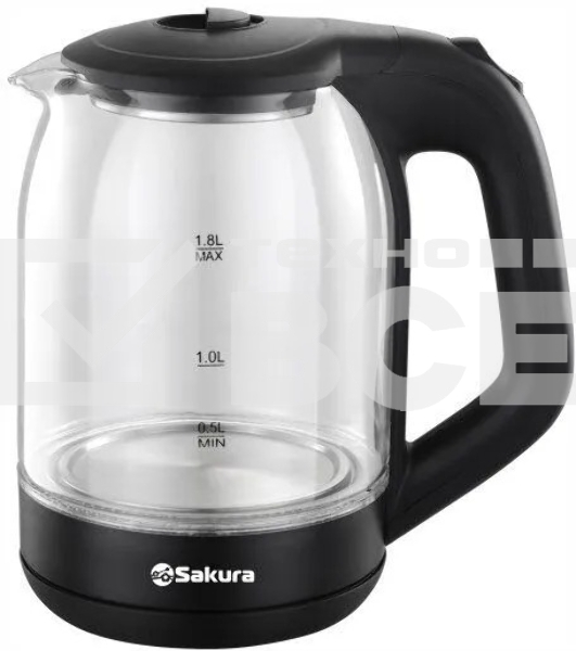 Чайник электрический Sakura SA-2736BK