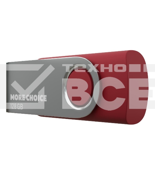 Флешка USB More Choice MF128-4 USB 128Gb 2.0 красный