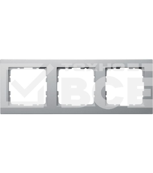 Рамка Jasmart 3-м G-Classic алюм.