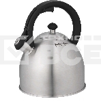 Чайник для плиты металлический Rondell Cassia RDS-1886 3.0 л. стальной, фото 1