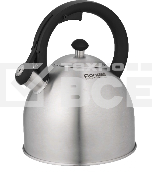 Чайник для плиты металлический Rondell Cassia RDS-1886 3.0 л. стальной