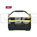 Сумка для инструментов каркасная с жестким пластиковым дном Deli DL586111 7 карманов, без плечевого ремня, ткань Оксфорд 600D, фото9