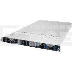 Серверная платформа ASUS RS700-E11-RS12U, 1U, 2x Socket-E LGA4677, 32x DDR5 4800*/5600*, 12x2.5'' NVMe/SATA*/SAS* hsb (*-RAID/HBA need), 2x M.2 PCIe 2260/2280, up to 3x PCIe Gen5 + 1 x int RAID slot, 2 x 10G(Intel X710-AT2) RJ45 LAN, 1+1 1600W, фото 1