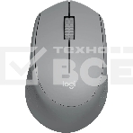 Мышь беспроводная Logitech M280 серый, 1000 dpi, радиоканал, USB, кнопки - 3, фото 1
