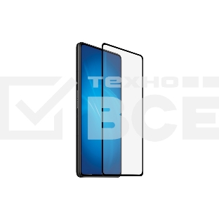 Защитное стекло для экрана DF poColor-08 для Poco F4 GT 2.5D, 1 шт, черный df pocolor-08 (black)