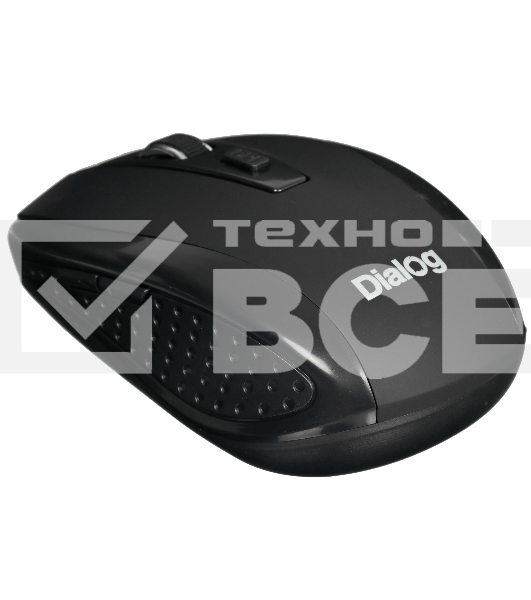 Комплект клавиатура+мышь Dialog Pointer KMROP-4020U беспроводной, USB, 1600 DPI, чёрный
