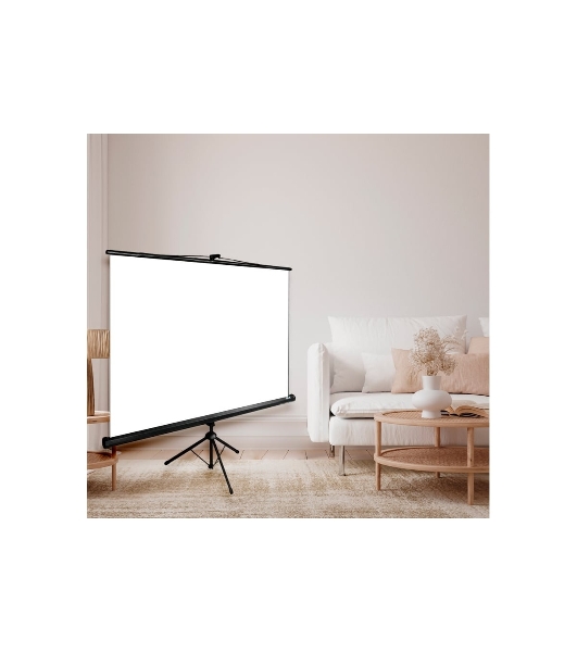Экран для проектора Cactus CS-PST-180x180, 100 ', 1:1, напольный, рулонный, белый  матовый