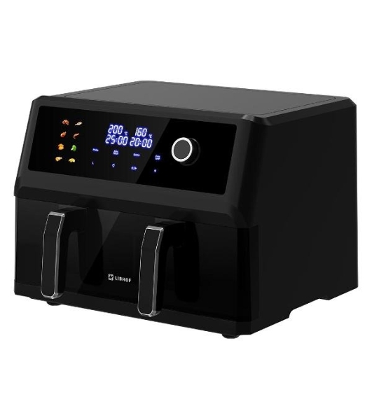 Аэрогриль Libhof AFB-11D черный, 1700 Вт, 11 л, сенсор, 9 программ