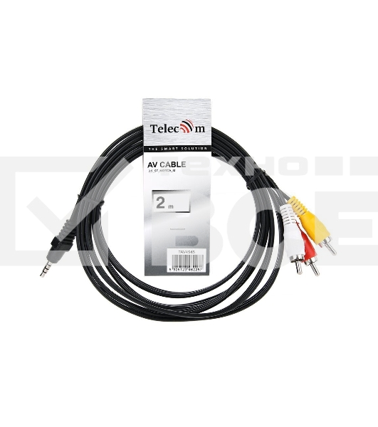 Кабель соединительный 3.5 Jack (M)/3 RCA (M) <TAV4545-2M> Telecom