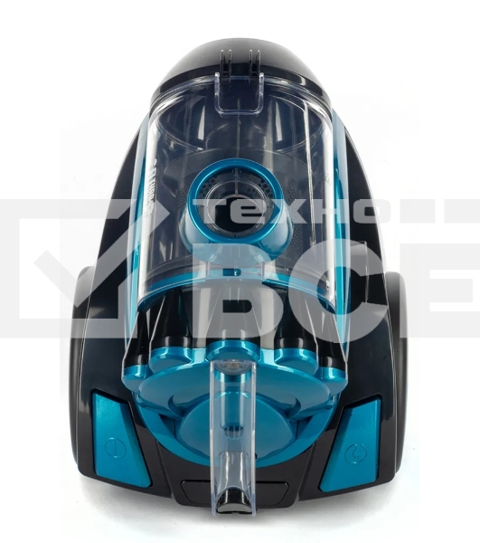 Пылесос Eurostek EVC-3001 синий, 400/2200 Вт, уборка сухая, пылесборник контейнер 2.5 л
