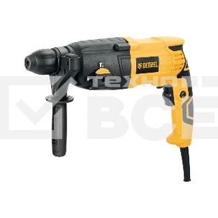 Перфоратор электрический Denzel RH-750-24 SDS-plus 750 Вт 25 Дж 3 реж 26605