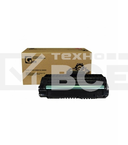 Картридж GalaPrint GP-ML-1710D3 чёрный (3000 стр) для Samsung ML-1500/1510/1510B/1520/1710/1710B/1710D/1710P/1740/1750/1755/SCX-4100/4016/4116/4216/4110/4210/SF560/565P/755P/Xerox 3115/3116/3120/3121/3130/PE16e/PE114e/Lexmark X215