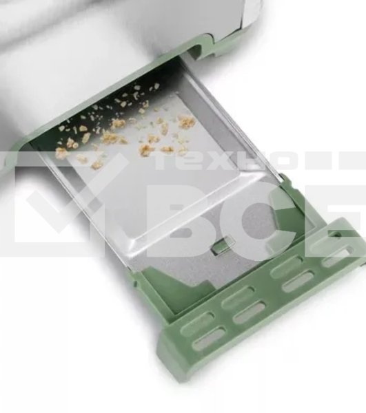 Тостер Kitfort КТ-6070 930Вт фисташковый/серебристый