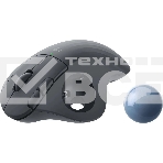 Трекбол беспроводной Logitech ERGO M575 графитовый, 2000 dpi, радиоканал, Bluetooth, USB, кнопки - 5, фото3