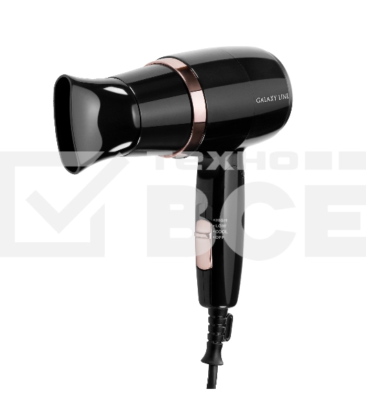 Фен Galaxy Line GL 4354 1600Вт черный