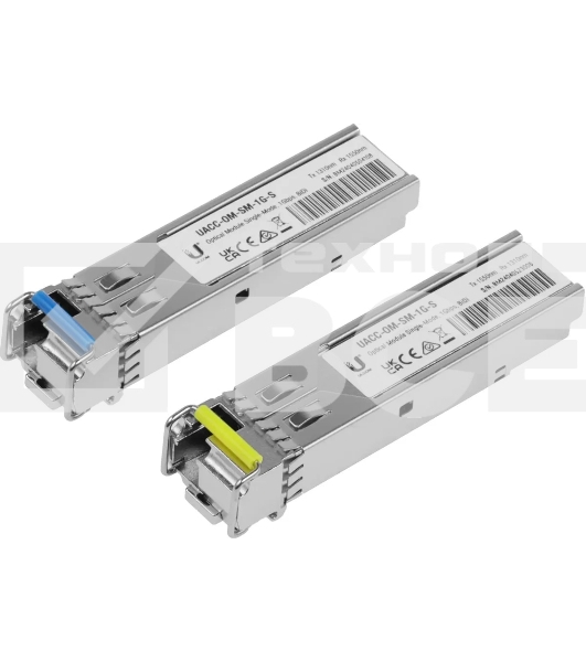 Трансивер Ubiquiti UACC-OM-SM-1G-S-2 (UF-SM-1G-S) - U Fiber, Single-Mode Module, 1G, BiDi, 2-Pack