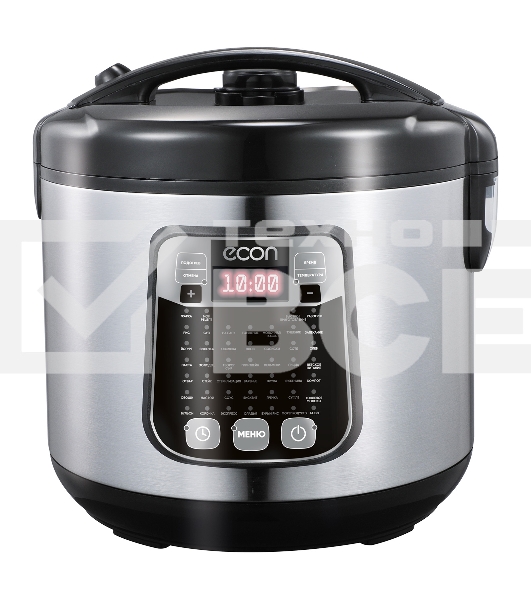Мультиварка ECON ECO-53MC 5 л, 860 Вт, серый с черным