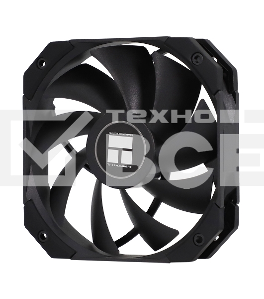 Вентилятор для корпуса Thermalright TL-D12B черный, 120 мм, 1500 об/мин, 25.2 дБ, 4 pin