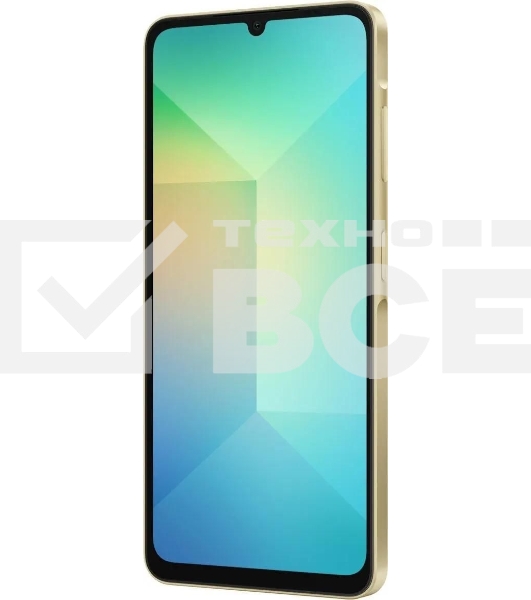 Смартфон Samsung Galaxy A06 SM-A065F 4/128Gb золотистый