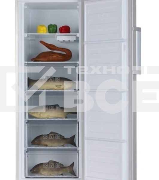 Морозильная камера Beko RFSK215T01S, серебристый, 213л, 6 ящиков