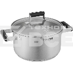 Кастрюля Rondell Bayoneta RDS-1807 3.1л. d=20см (с крышкой) стальной, фото 1