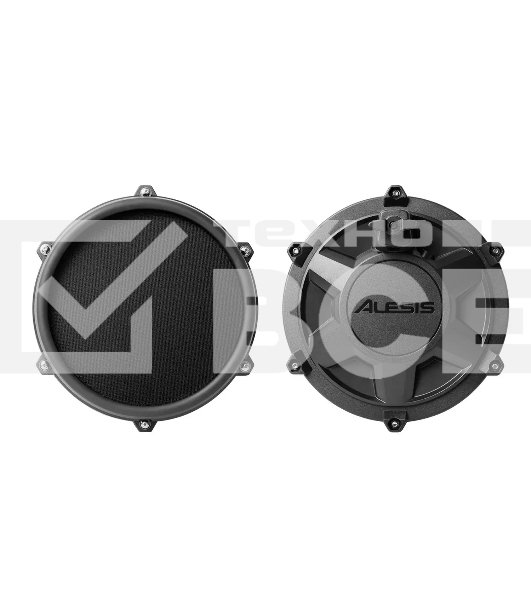 Электронная ударная установка Alesis TURBO MESH KIT TURBOMESHKITXEUK 8-ми дюймовый пэд малого барабана, 3 х 8-ми дюймовых пэда томов, 3 х 10-дюймовых тарелки: ride, hi-hat, crash, Педали-триггеры бас-барабана и хай-хета