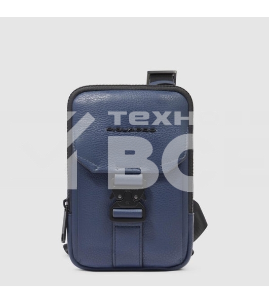 Чехол для смартфона Piquadro Than AC6546S135R/BLU синий натур.кожа