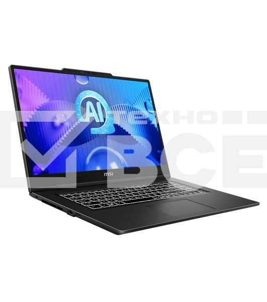 Ноутбук MSI Venture 17 AI A1MG-004XRU серый Intel Core Ultra 5 125H/16Gb/SSD 512Gb/17.3