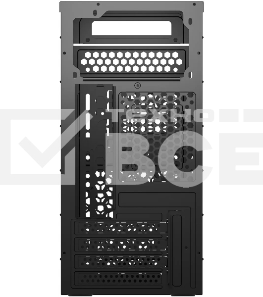 Компьютерный корпус Bloody BD-CC101 черный без БП mATX 1x80мм 1x92мм 2x120мм 2xUSB 2.0 1xUSB 3.0 audio