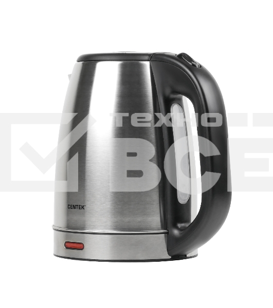 Чайник электрический Centek CT-1071 (матовый) металл 1.7 л, внутренняя металлическая отделка крышки
