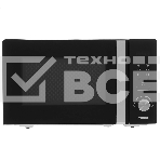 Микроволновая печь Hyundai HYM-D3001 черный, 20 л, 700 Вт, переключатели - поворотный механизм/сенсор, фото 1