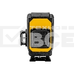 Лазерный уровень мультипризменный Denzel DLV-360-3C, 30 м, зеленый луч, Li-Ion 2,4 Aч, кейс, фото5