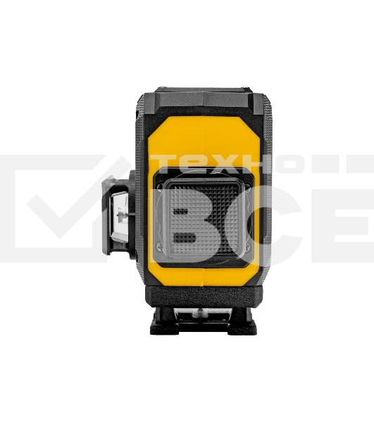 Лазерный уровень мультипризменный Denzel DLV-360-3C, 30 м, зеленый луч, Li-Ion 2,4 Aч, кейс