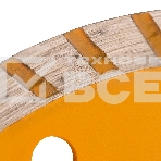 Диск алмазный отрезной Denzel ф125 х 22,2 мм, турбо, сухое резание, фото5