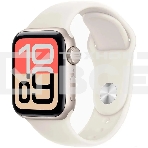 Умные часы Apple Watch SE 3 2025 A3325 44мм OLED корп.сияющая звезда Sport Band рем.сияющая звезда разм.брасл.:M/L (MEHJ4LW/A), фото 1