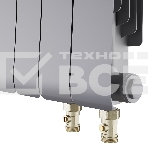 Радиатор Royal Thermo Infinity 500 Silver Satin VR80 - 10 секц., фото5