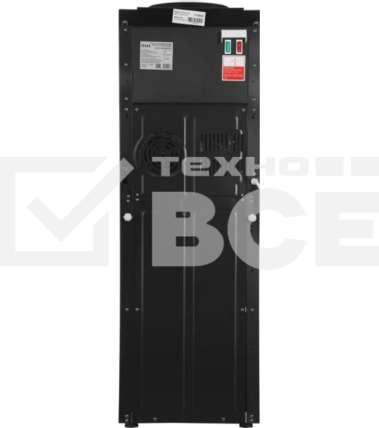 Кулер для воды AEL LD-AEL-28c, верхняя загрузка, нагрев 90 °С, охлаждение 15 °С, черный