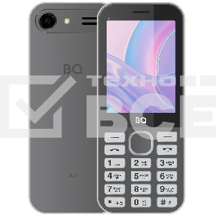 Мобильный телефон BQ 2843 Air темно-серый