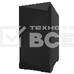 Компьютерный корпус ZALMAN Z1 ICEBERG, MicroATX, BLACK, WINDOW, 2xCOMBO (3.5