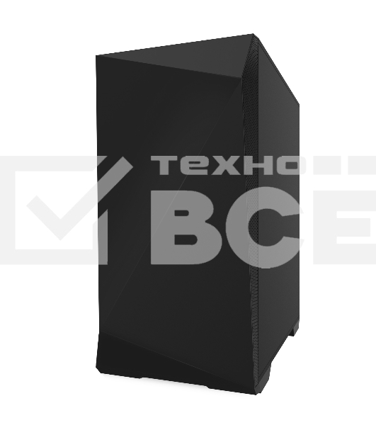 Компьютерный корпус ZALMAN Z1 ICEBERG, MicroATX, BLACK, WINDOW, 2xCOMBO (3.5