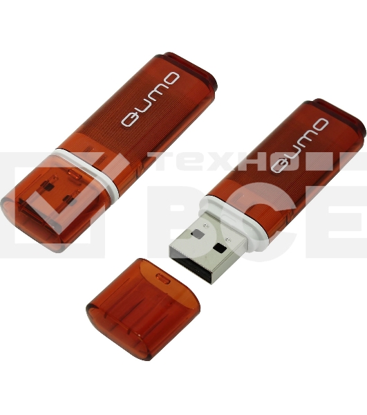 Флэш Диск QUMO 16GB Optiva 01 Red QM16GUD-OP1-red