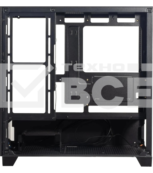 Компьютерный корпус AeroCool / Formula Cristal Z1M черный без БП mATX 2xUSB2.0 1xUSB3.0 audio bott PSU