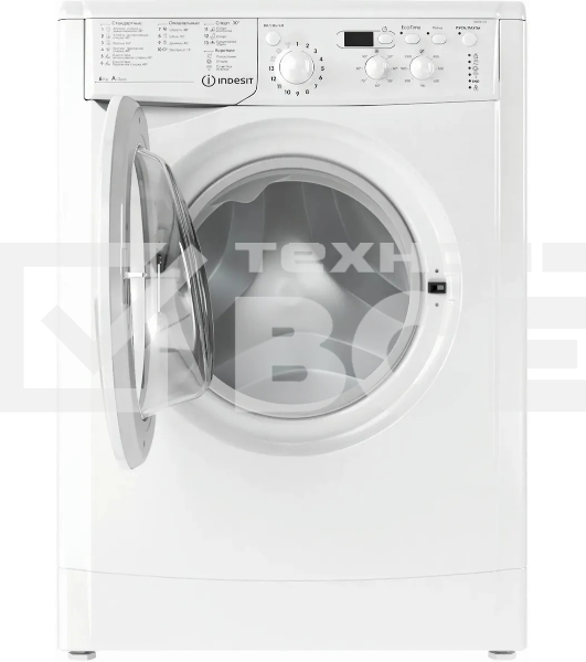 Стиральная машина Indesit IWSE 6105(CIS)L белый, загр. фронтальная макс.: 6 кг 1000 об/мин класс: А