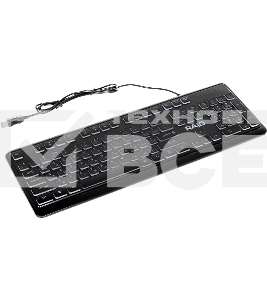 Клавиатура Defender Raid GK-778DL  проводная, USB, черный