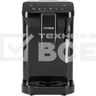 Кофемашина автоматическая Hyundai HAM-4001 черный, исп. кофе - молотый, 1.5 л, 1350 Вт, 20 Бар