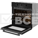 Духовой шкаф Электрический Weissgauff EOM 108 PDB черный, фото3
