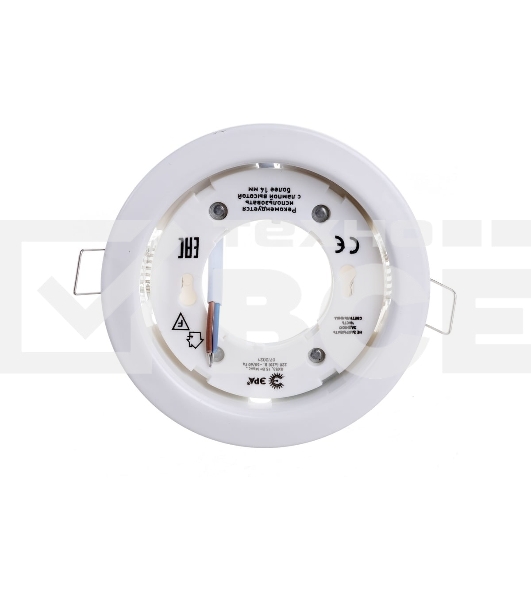 Светильник под лампу Gx53,220V, 13W ЭРА KL35 WH белый